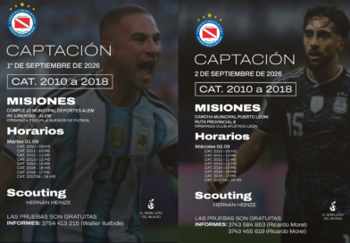 Argentinos Juniors llega a Misiones en busca de nuevos talentos del fútbol