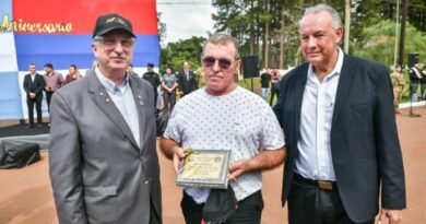 San Antonio celebró su 75° aniversario con homenaje a los pioneros, anuncios de títulos de propiedad y obras de agua potable